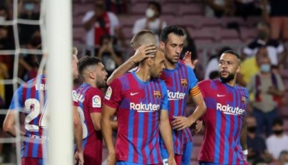 百家乐官网-后梅西时代巴萨首战超预期，没人猜到他是英雄